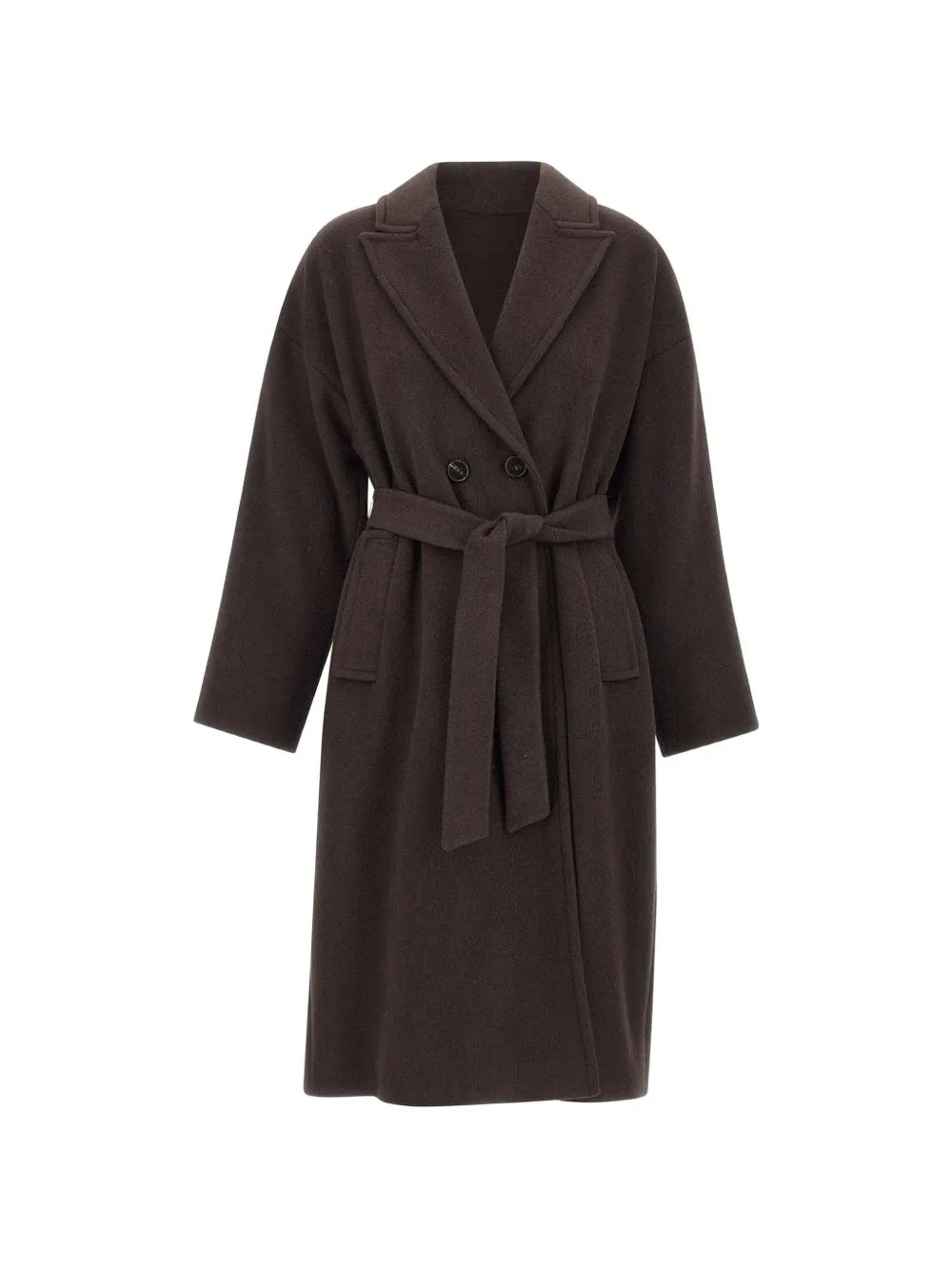 Saggio Double-Breasted Coat by Marella