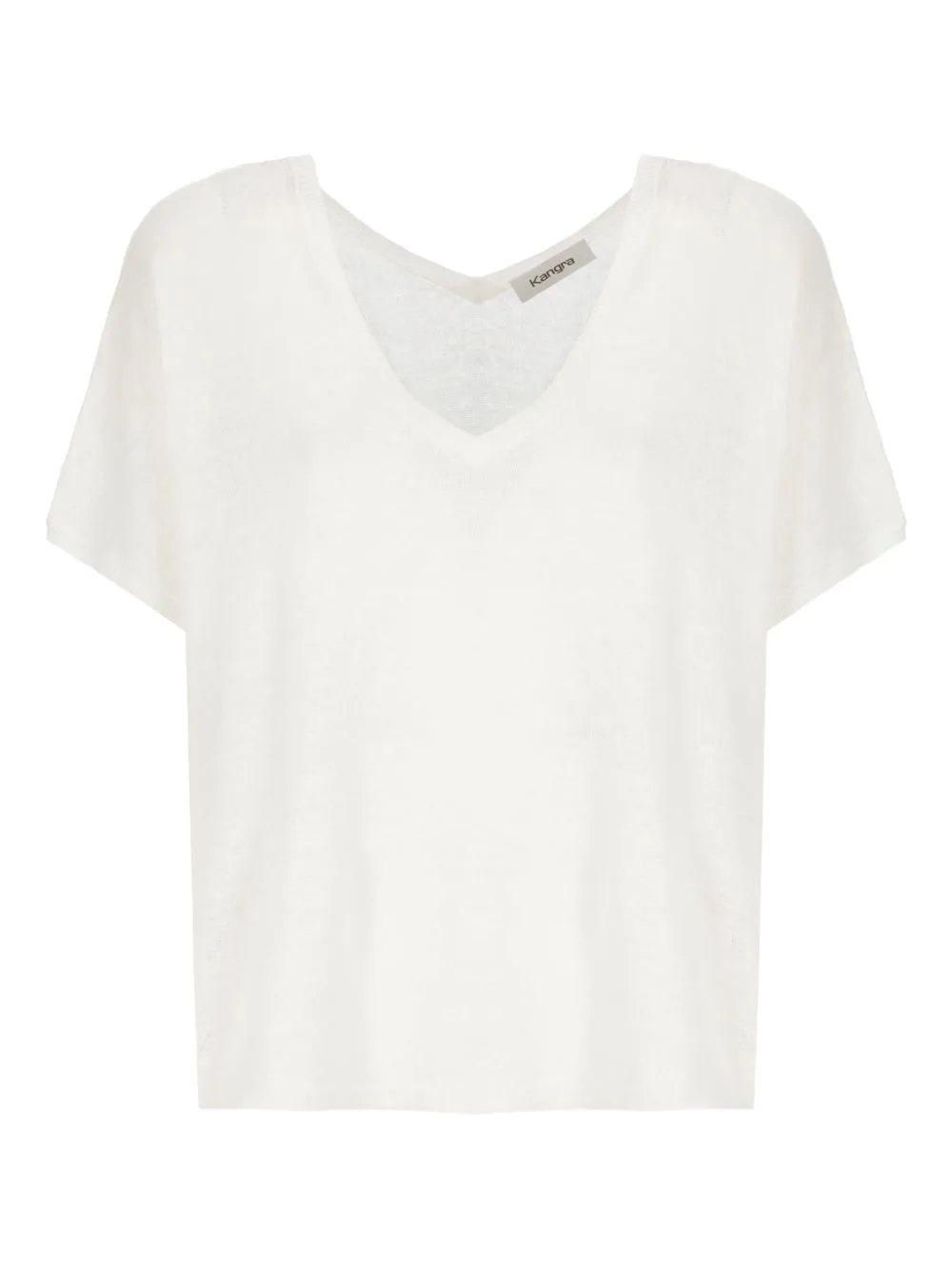 V-Neck Short-Sleeve T-Shirt by Kangra