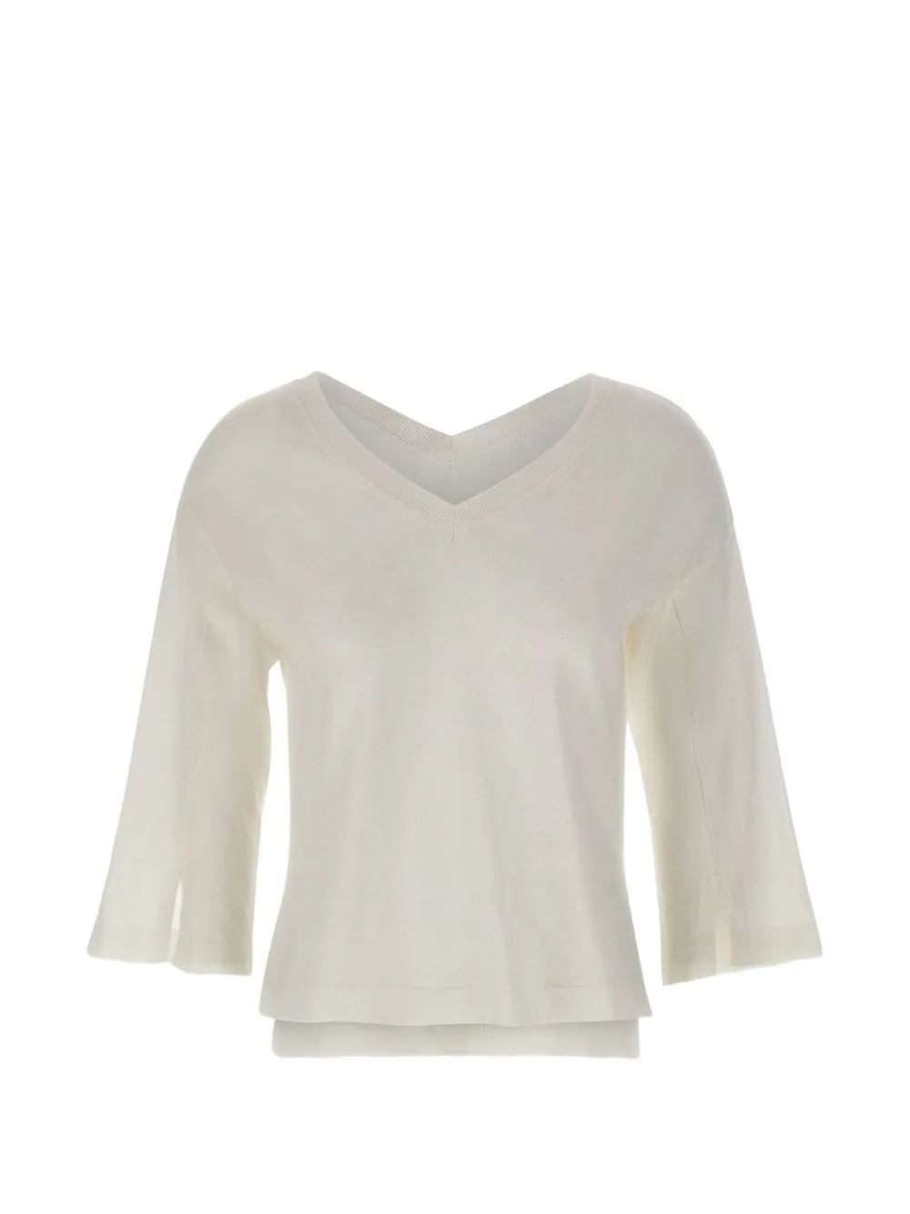 V-Neck Layered Sweater by Kangra