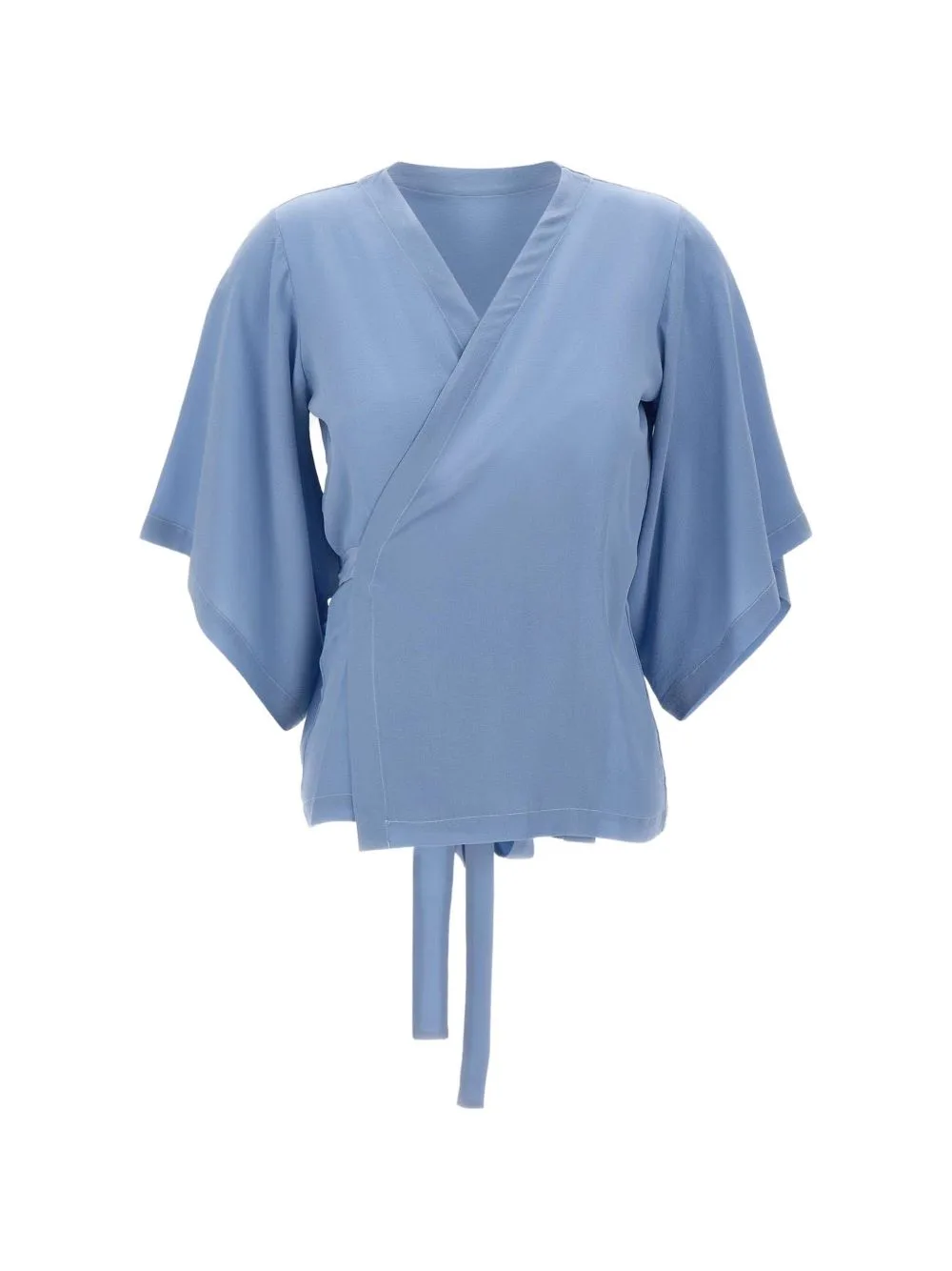 Wrap Silk Blouse by Kangra