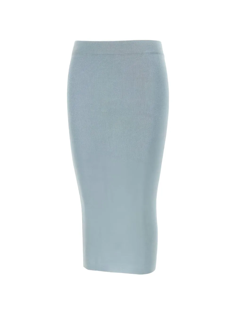 Ribbed-Knit Lurex-Blend Skirt by Kangra