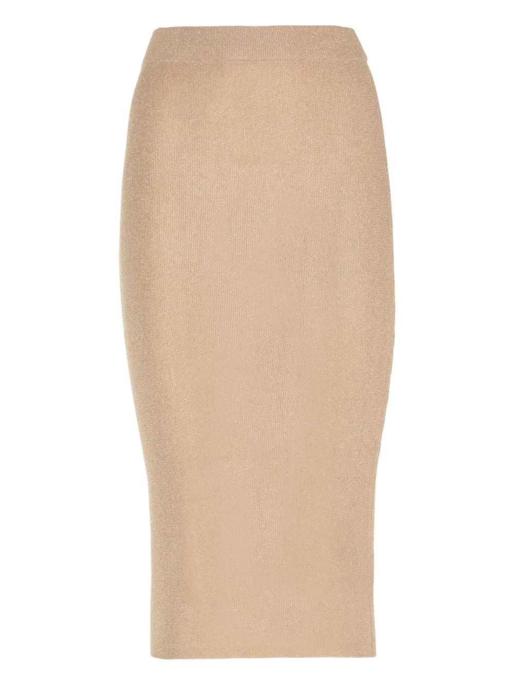 Lurex-Detail Midi Skirt by Kangra