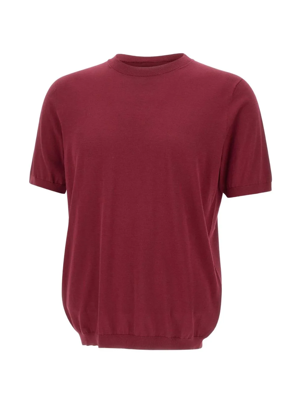 Short-Sleeve Ribbed T-Shirt by Kangra