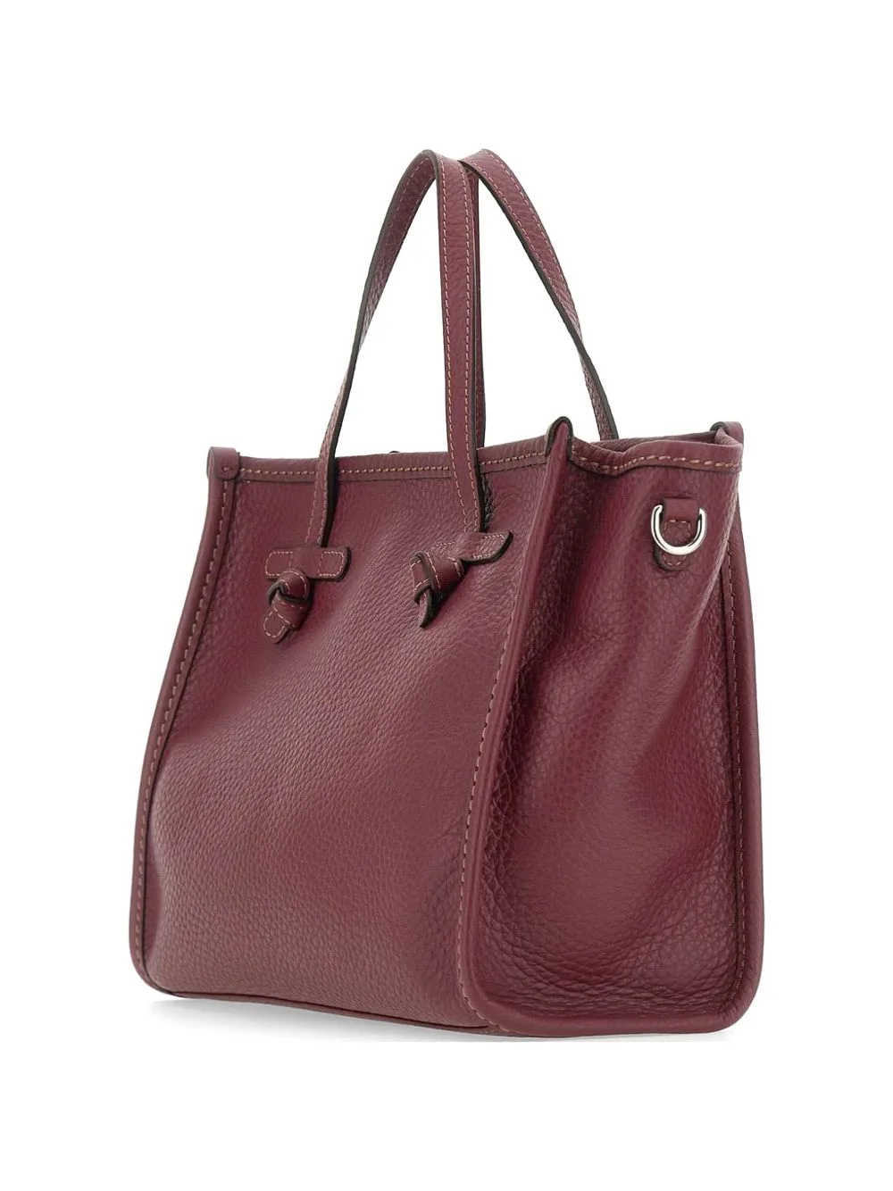 Medium Miss Marcella 32 Grain Leather Tote Bag by MARCELLA CLUB