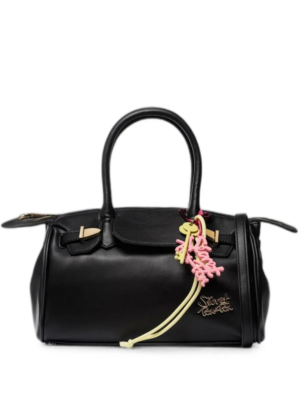 Alexandra Logo-Plaque Shoulder Bag by Secret Pon Pon