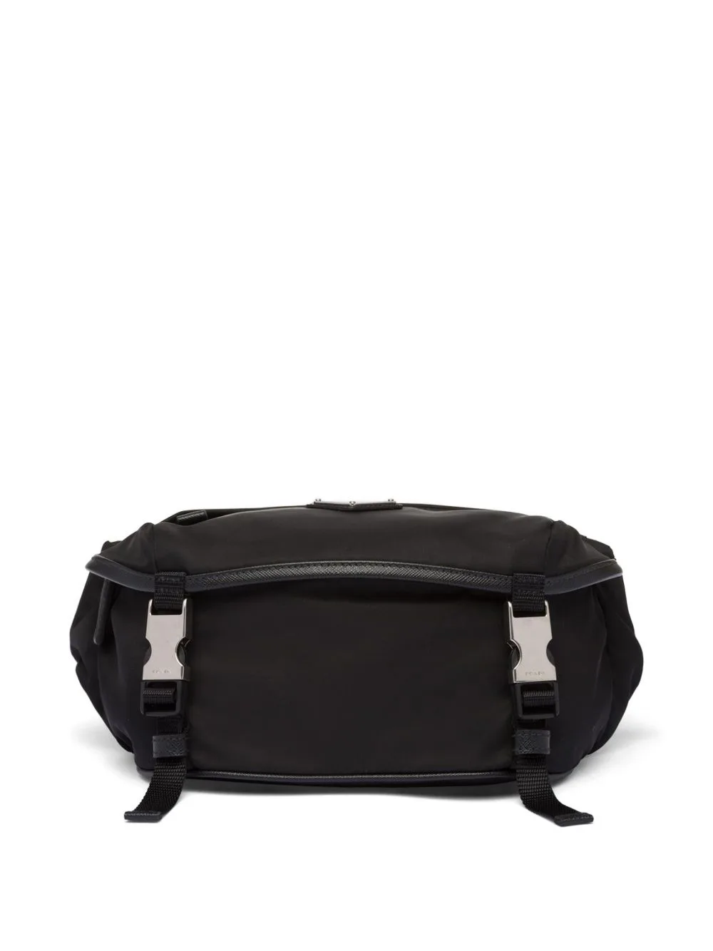 Re-Nylon and Saffiano Leather Shoulder Bag