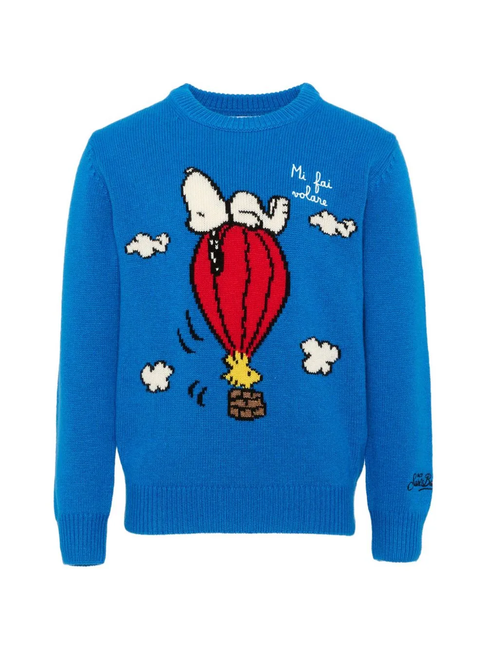 MC2 Saint Barth Kids x Peanuts Snoopy-Intarsia Sweater by MC2 Saint Barth Kids