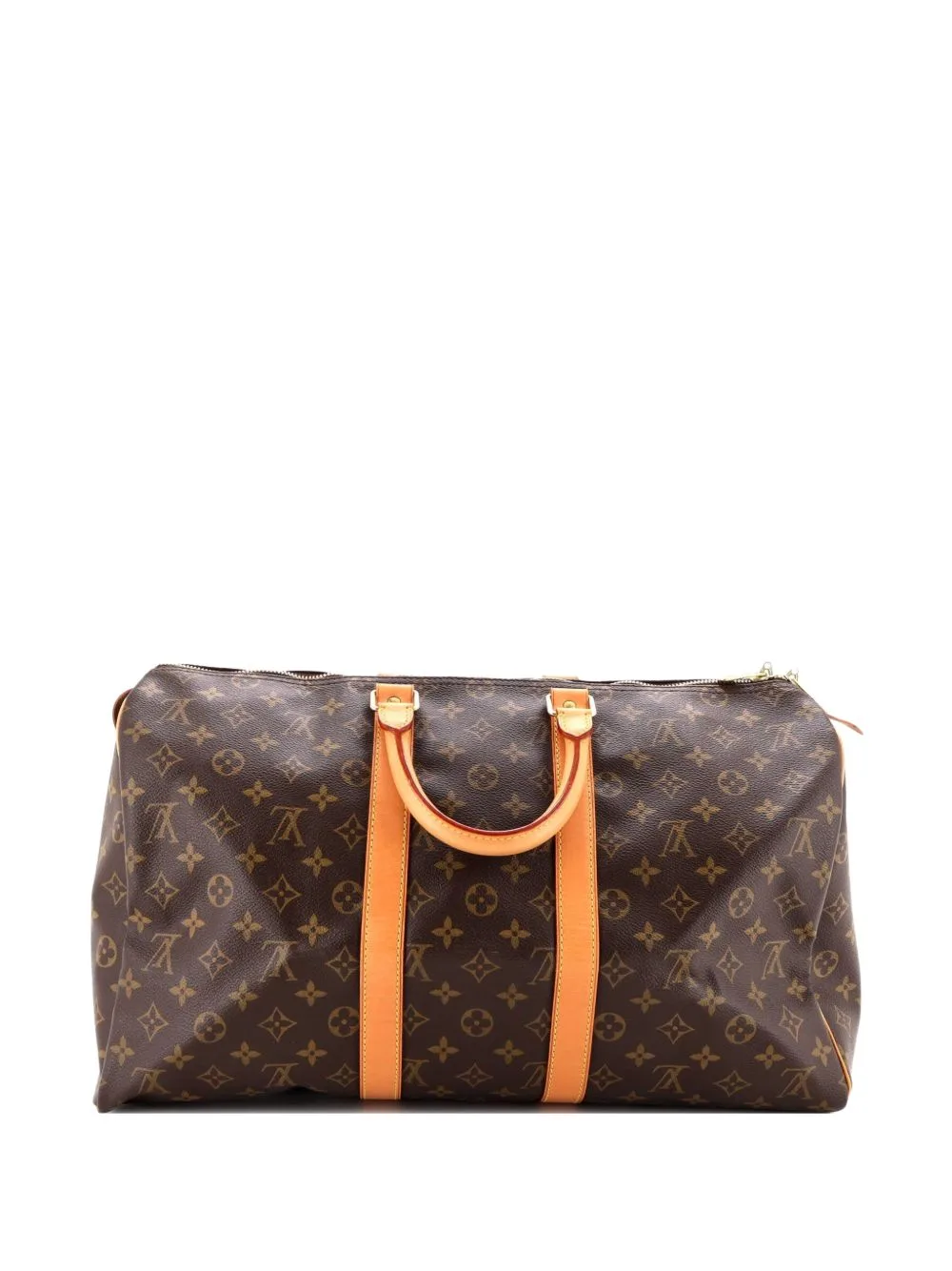 Keepall Bag Monogram Canvas 45 Satchel by Louis Vuitton Pre-Owned