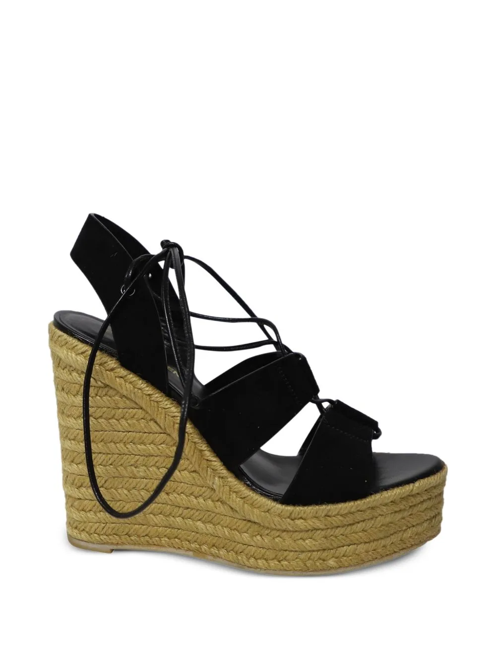 Platform Wedges Espadrilles by Saint Laurent Pre-Owned