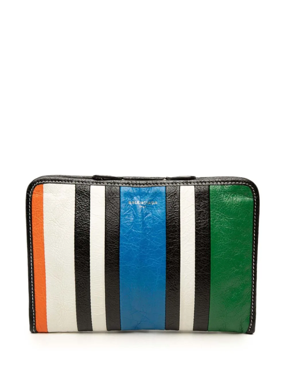 2017 Lambskin Bazar Clutch Bag by Balenciaga Pre-Owned