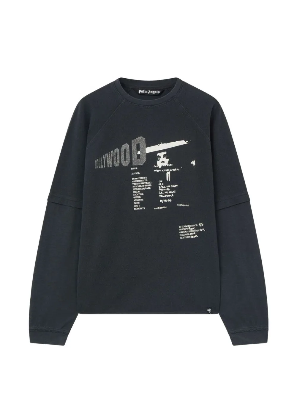 Graphic-Print Sweatshirt by Palm Angels