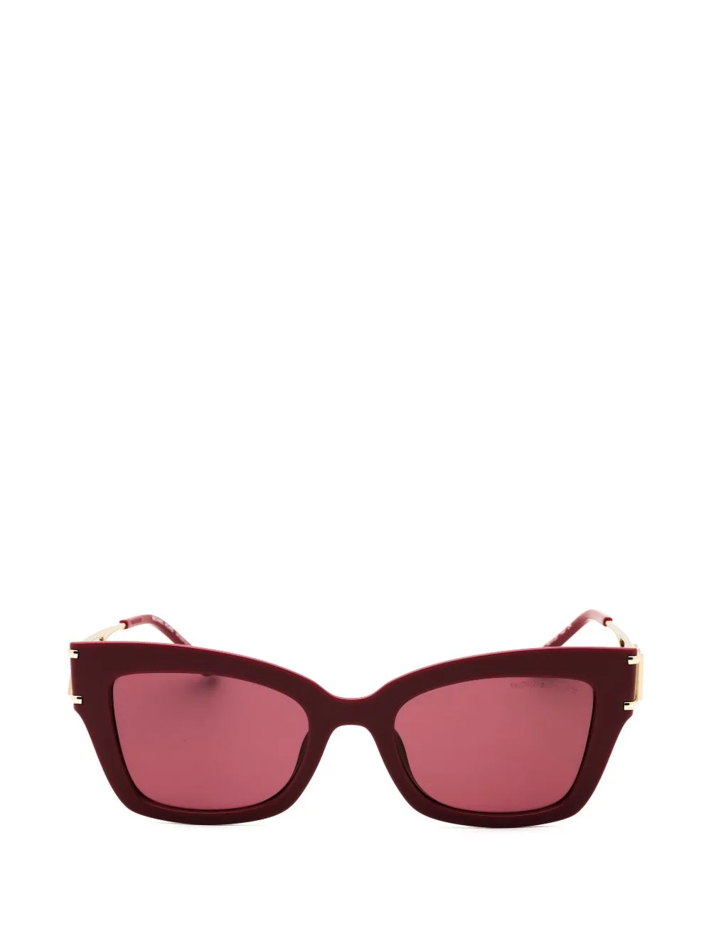 Logo-Plaque Cat-Eye Frame Sunglasses by Michael Kors