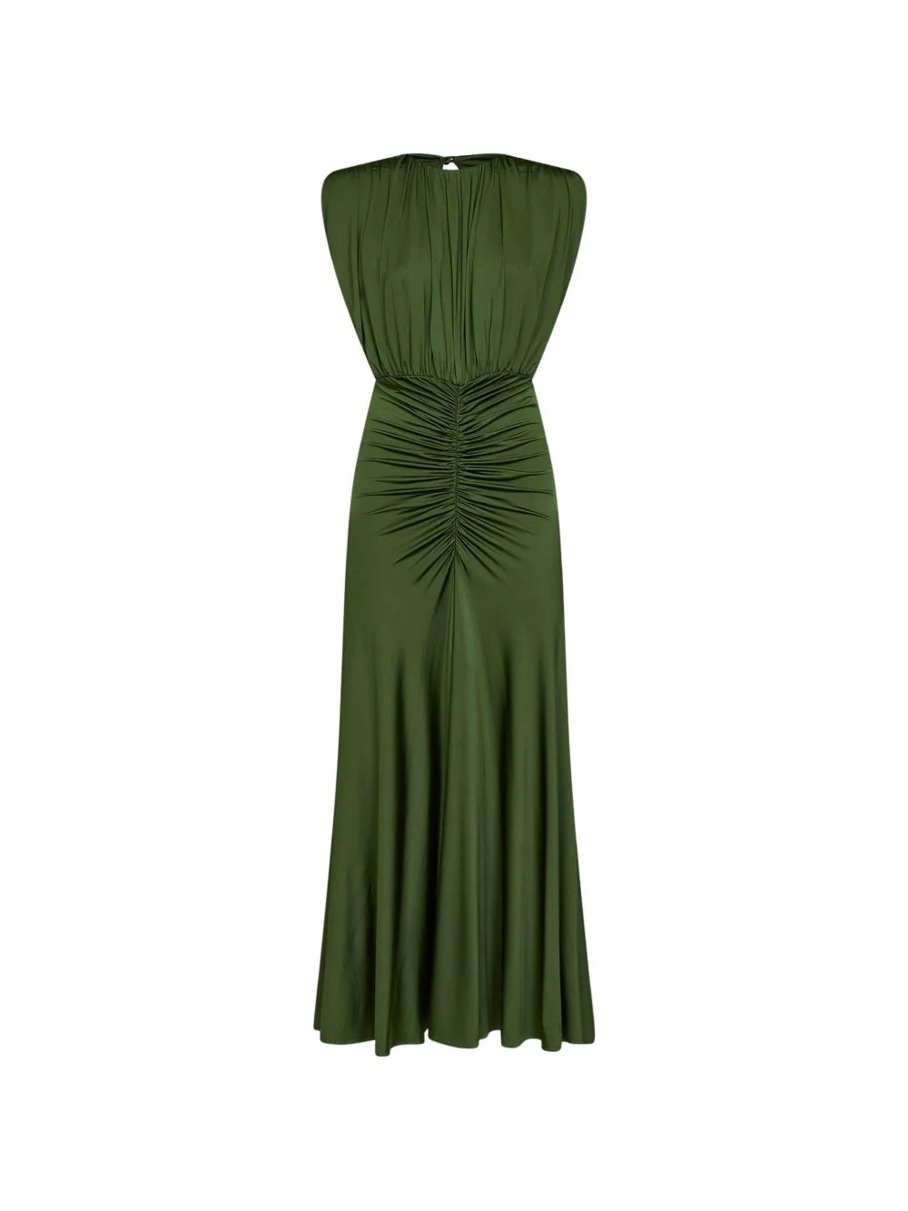 Gathered Sleeveless Maxi Dress by Self-Portrait