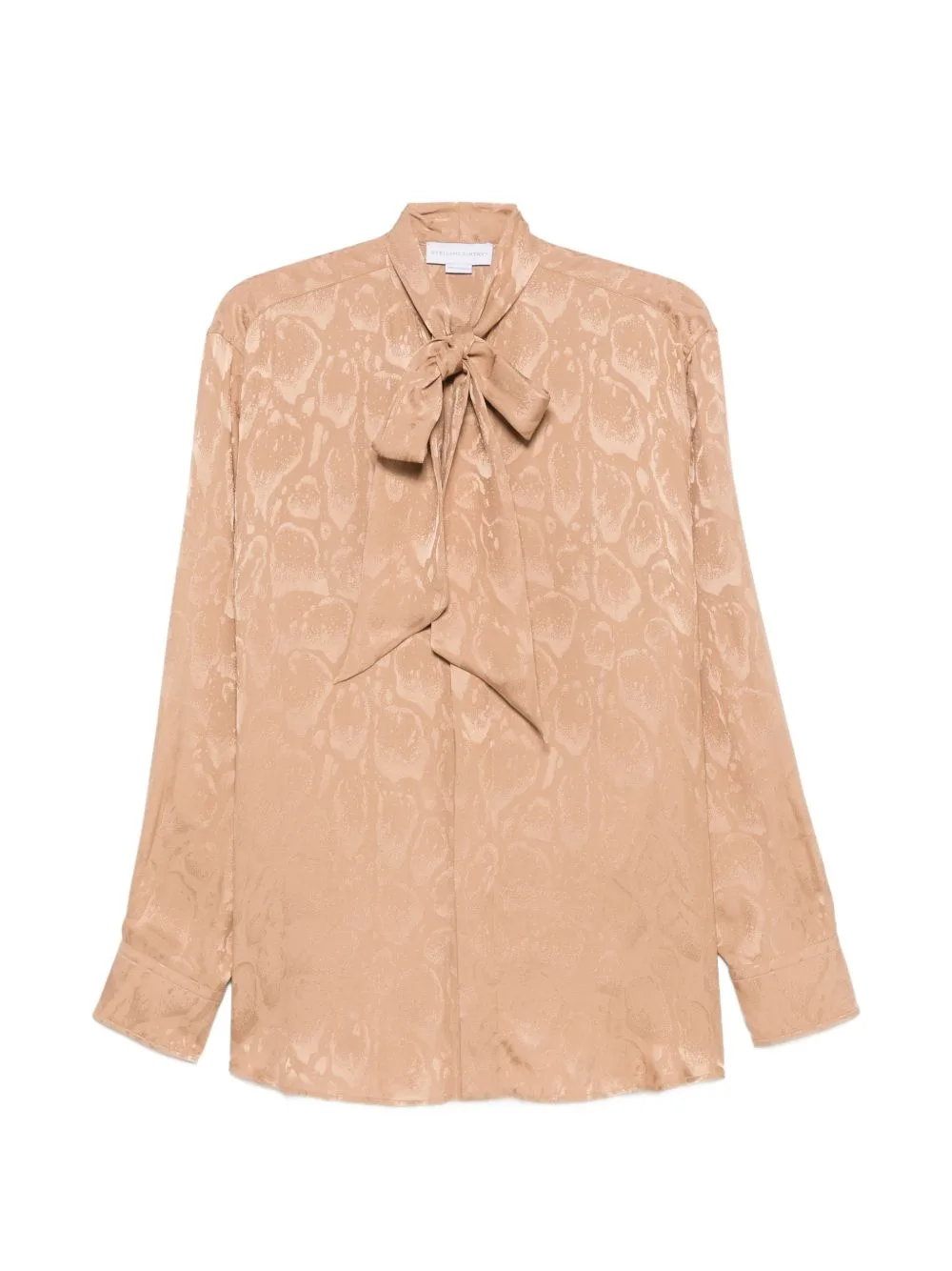 Pussy-Bow Jacquard Blouse by Stella McCartney