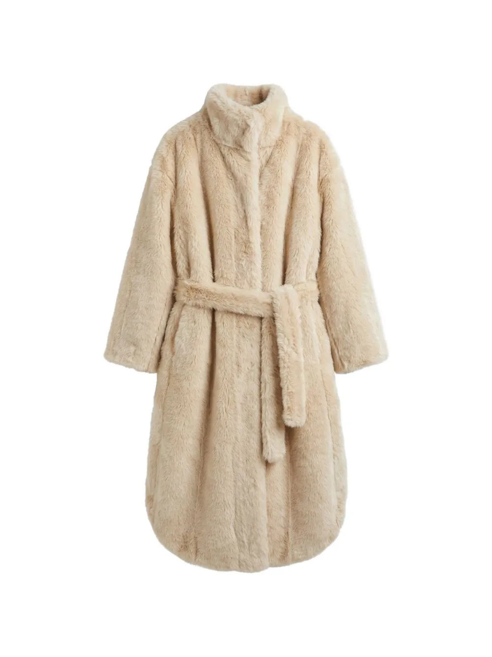 Ravello Faux-Fur Robe Coat by The Frankie Shop
