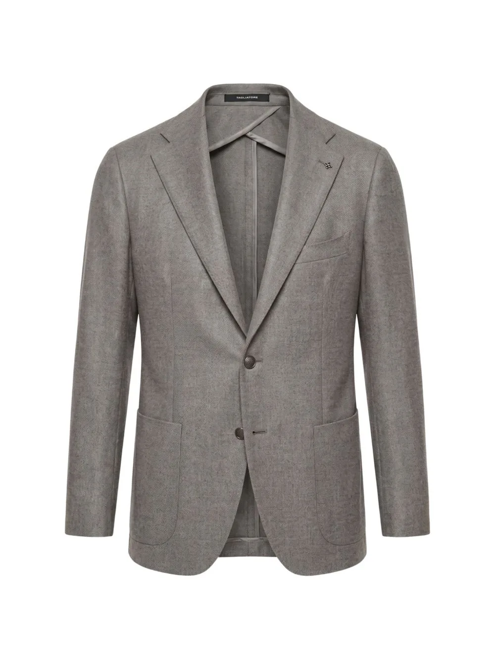 Single-Breasted Wool Blazer by Tagliatore