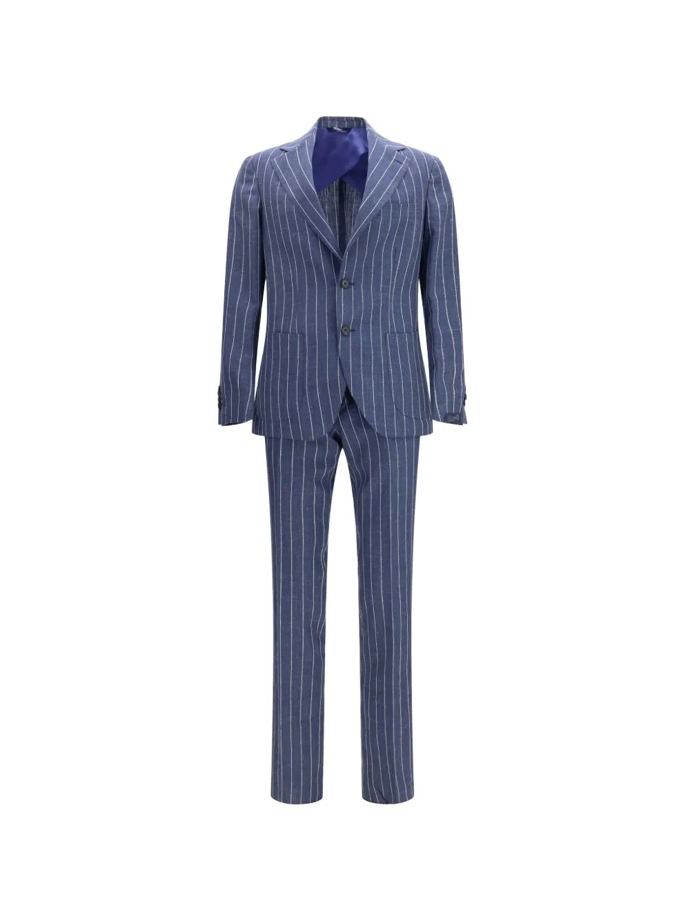 Pinstripe Single-Breasted Suit