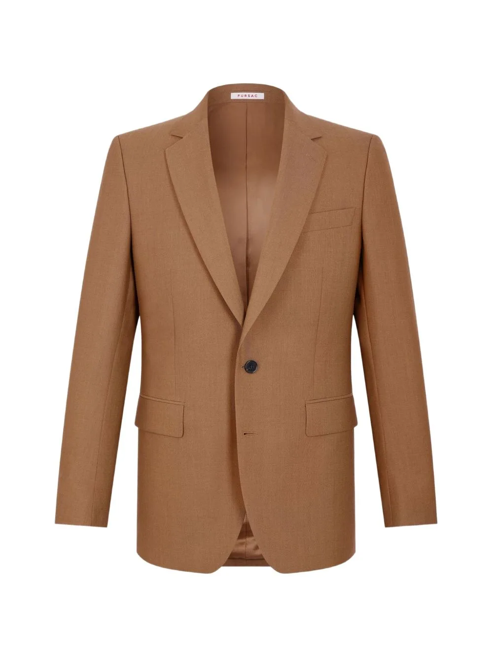 Single-Breasted Wool Blazer by FURSAC
