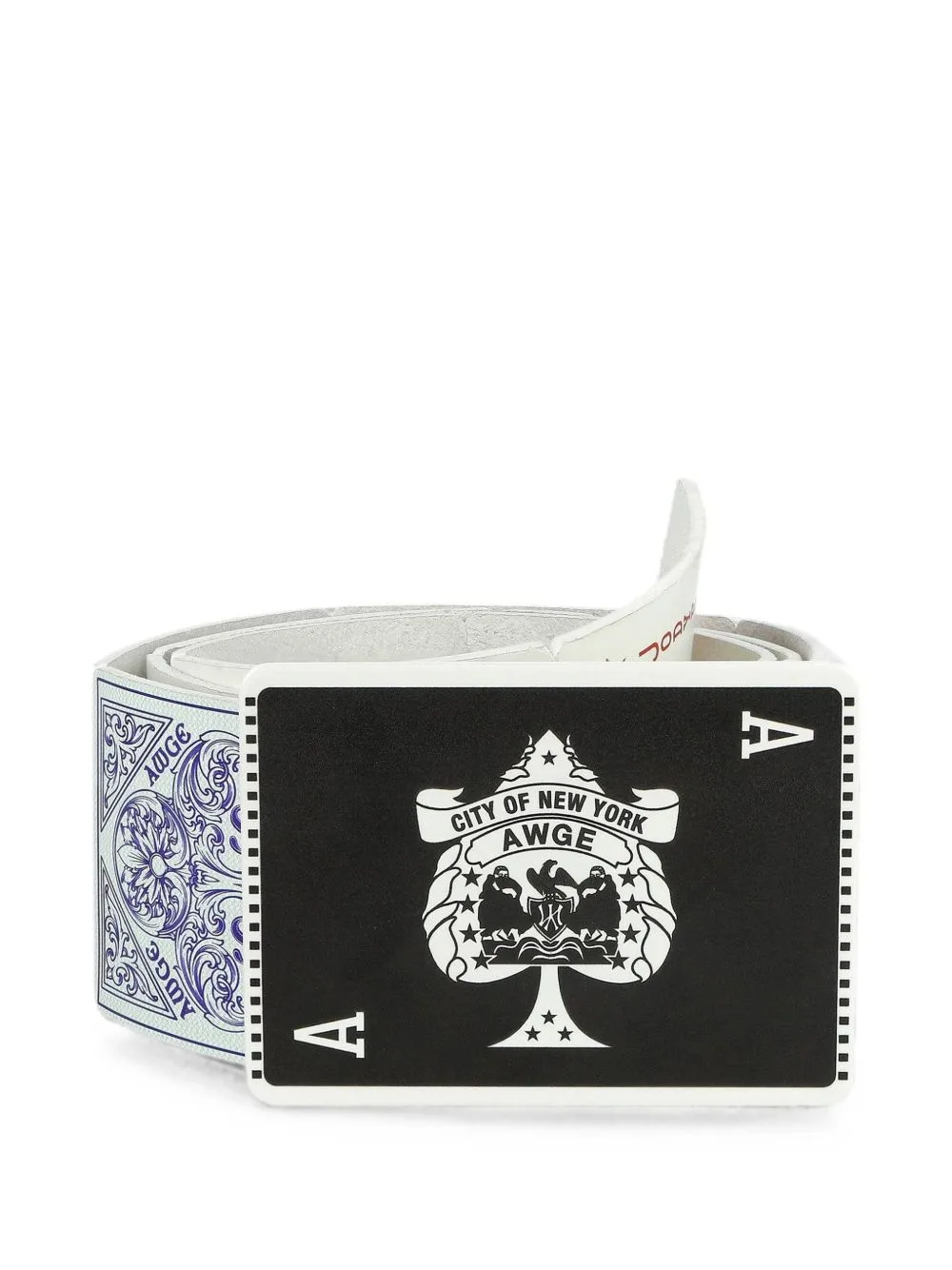 Card-Buckle Belt by AWGE