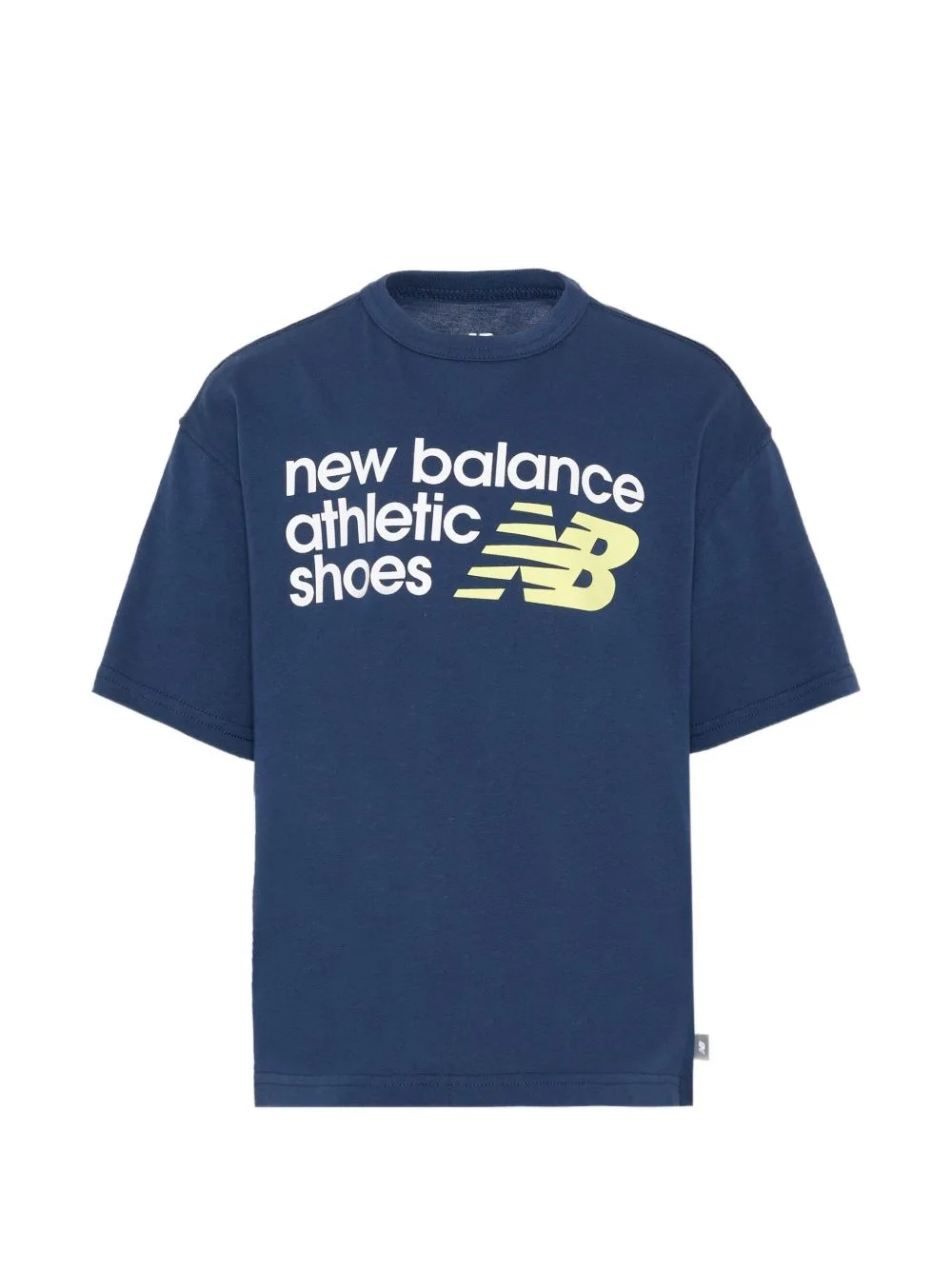 Logo-Print Cotton T-Shirt by New Balance Kids
