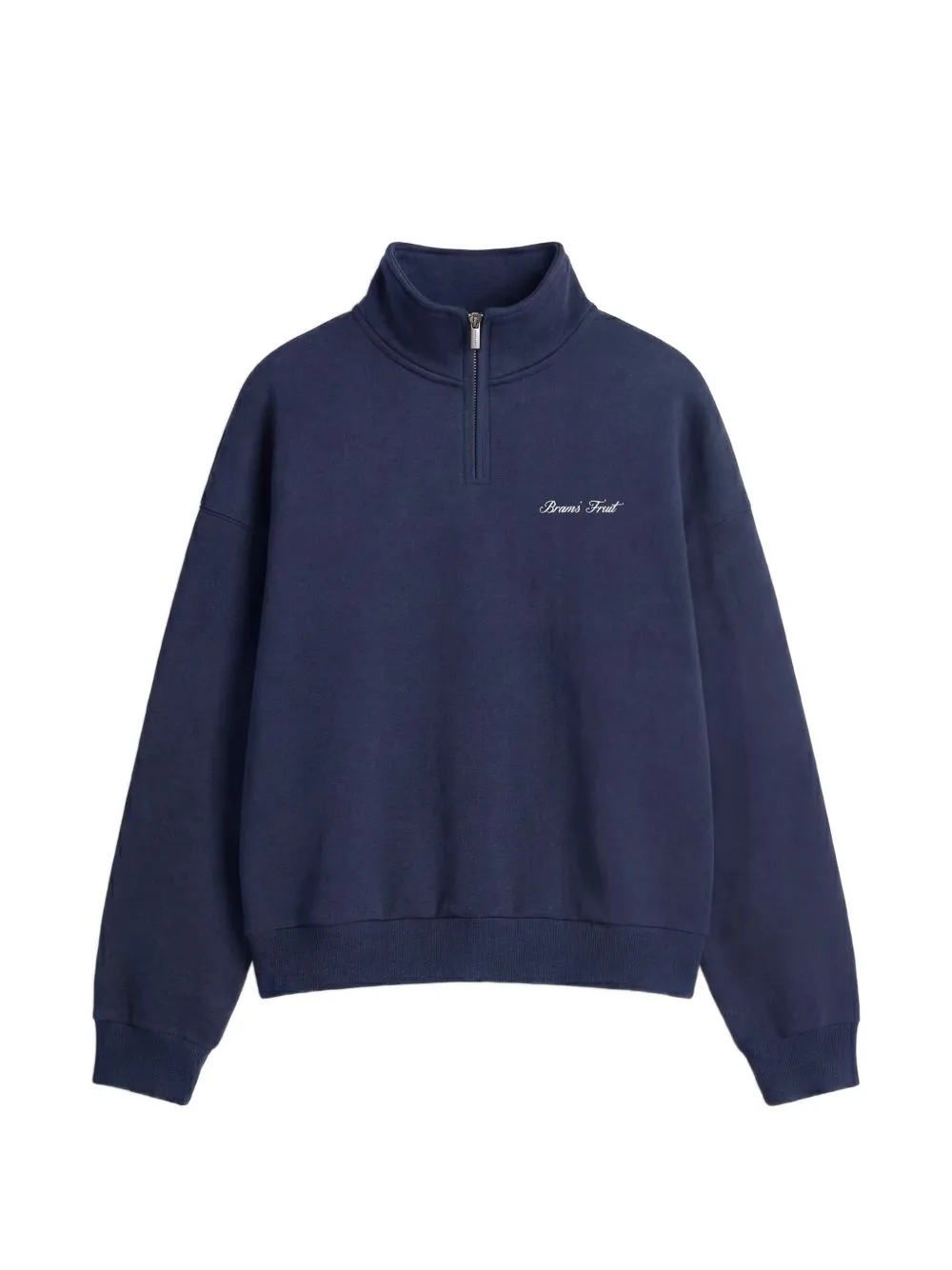 Logo-Embroidered Half-Zip Sweater by Bram's Fruit