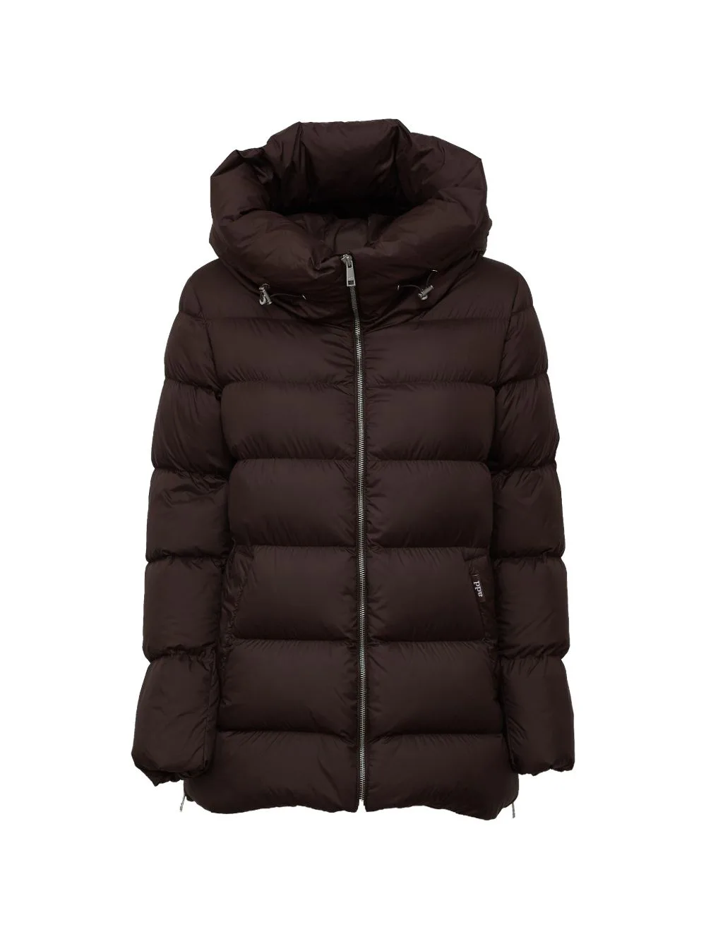 Quilted Hooded Down Jacket