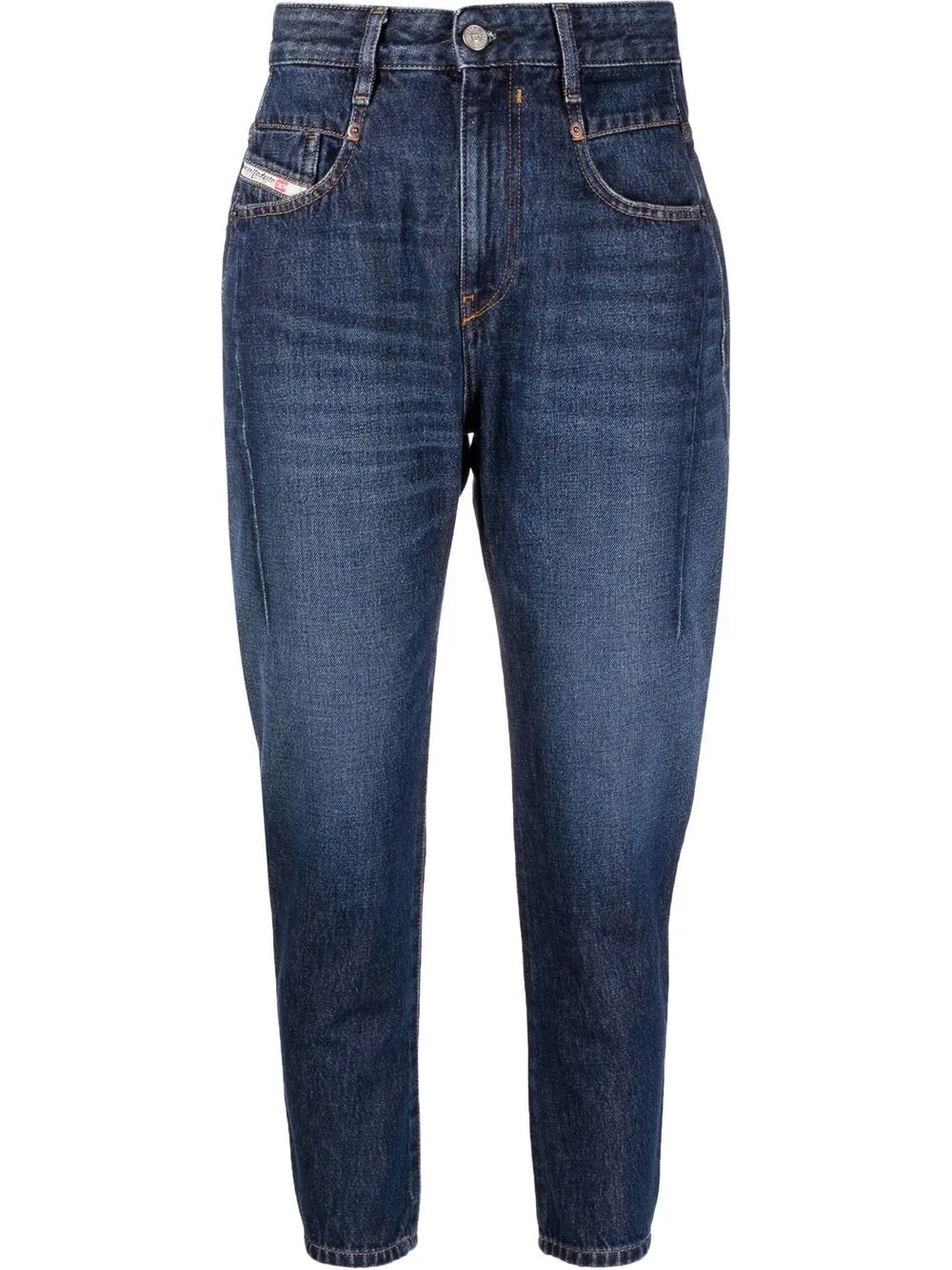 Fayza Cropped Boyfriend Jeans by Diesel