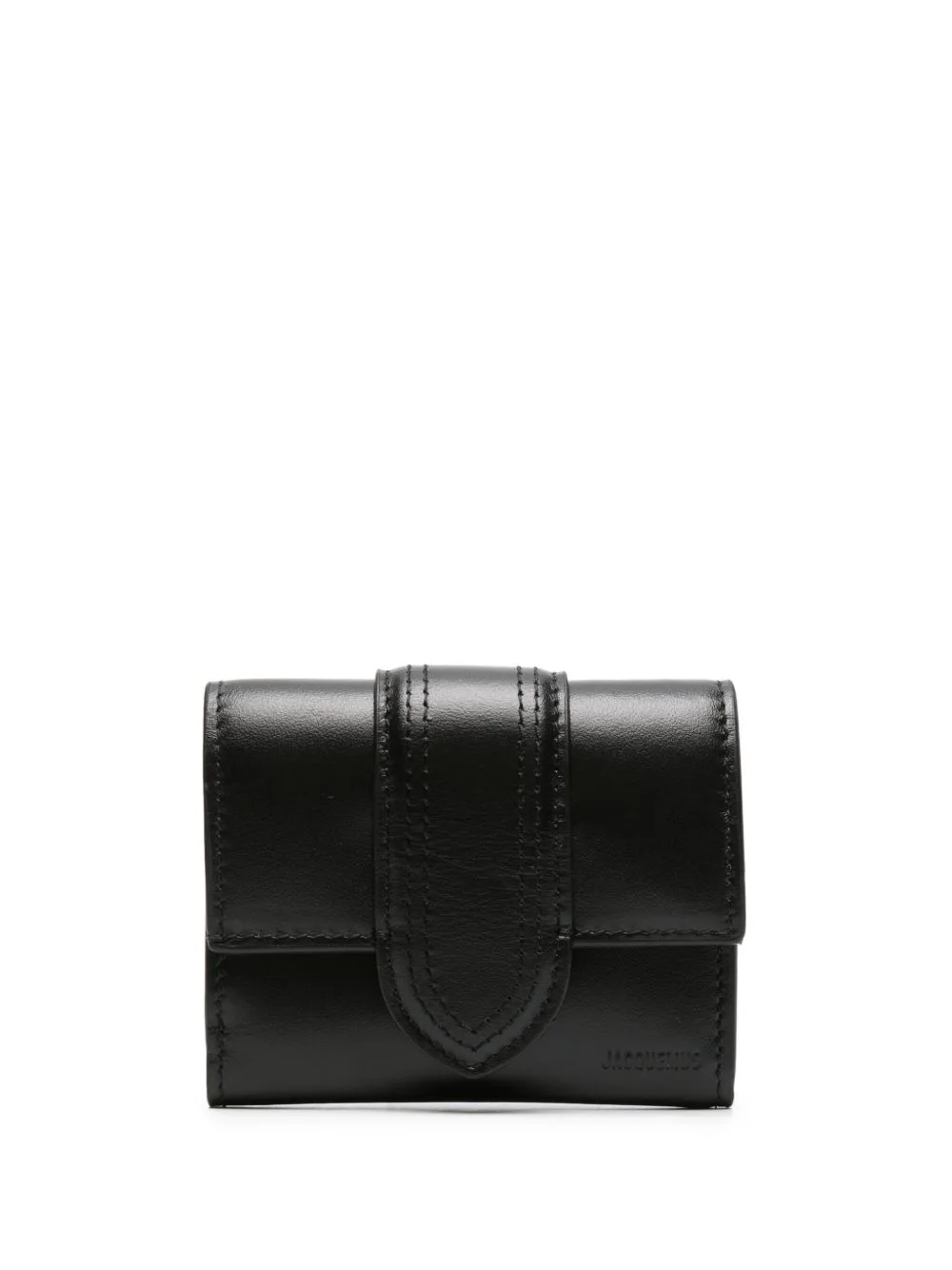 Le Compact Bambino Leather Wallet by Jacquemus