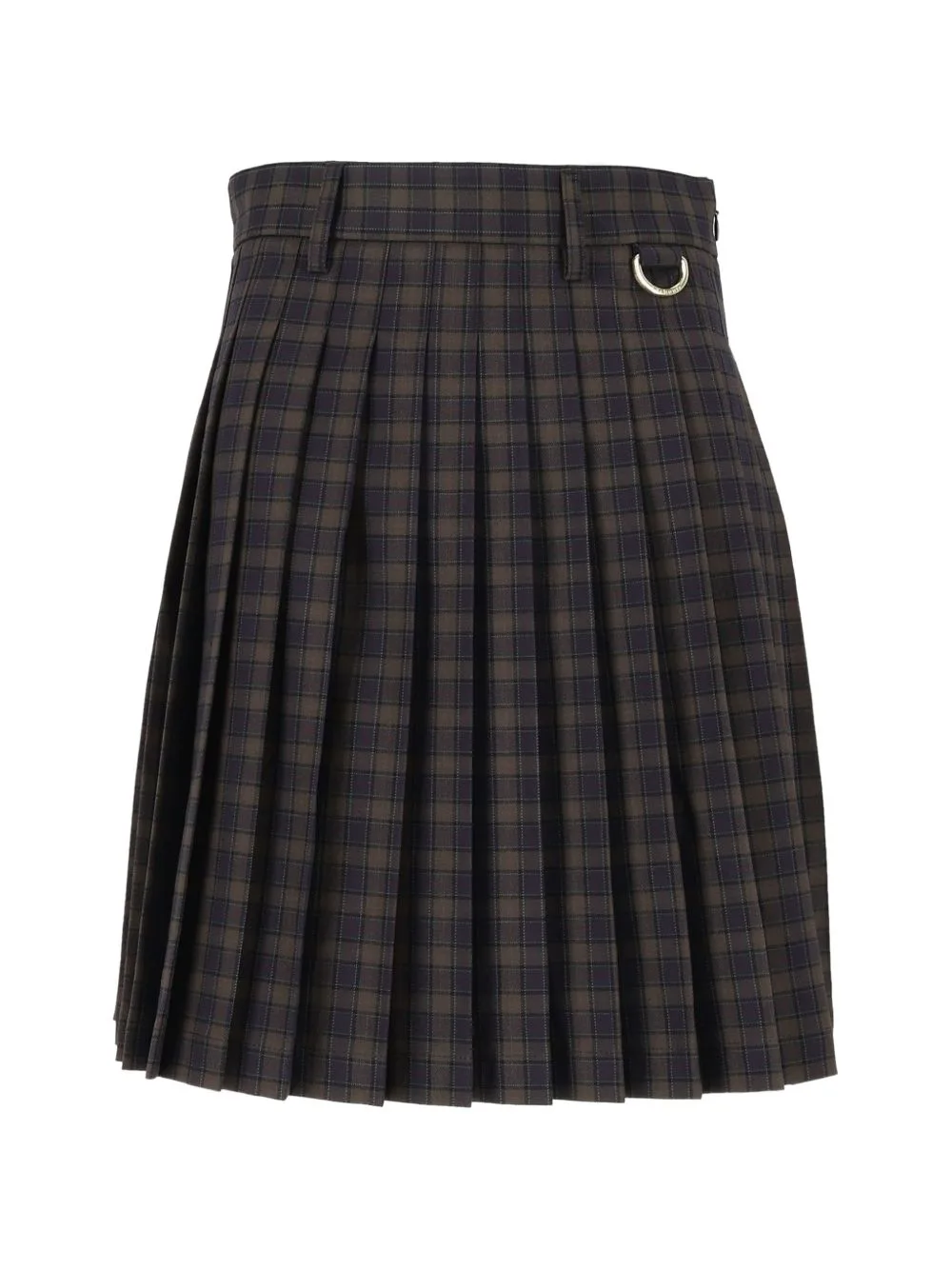 Carville Pleated Mini Skirt by Barbour