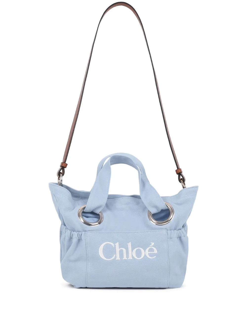 Eyelet-Detail Tote Bag by Chloé Kids