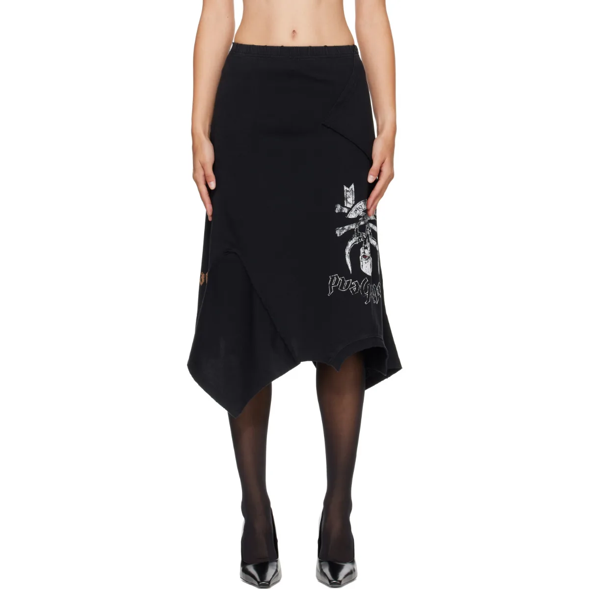 Motörhead Edition Upside-Down Midi Skirt by VETEMENTS