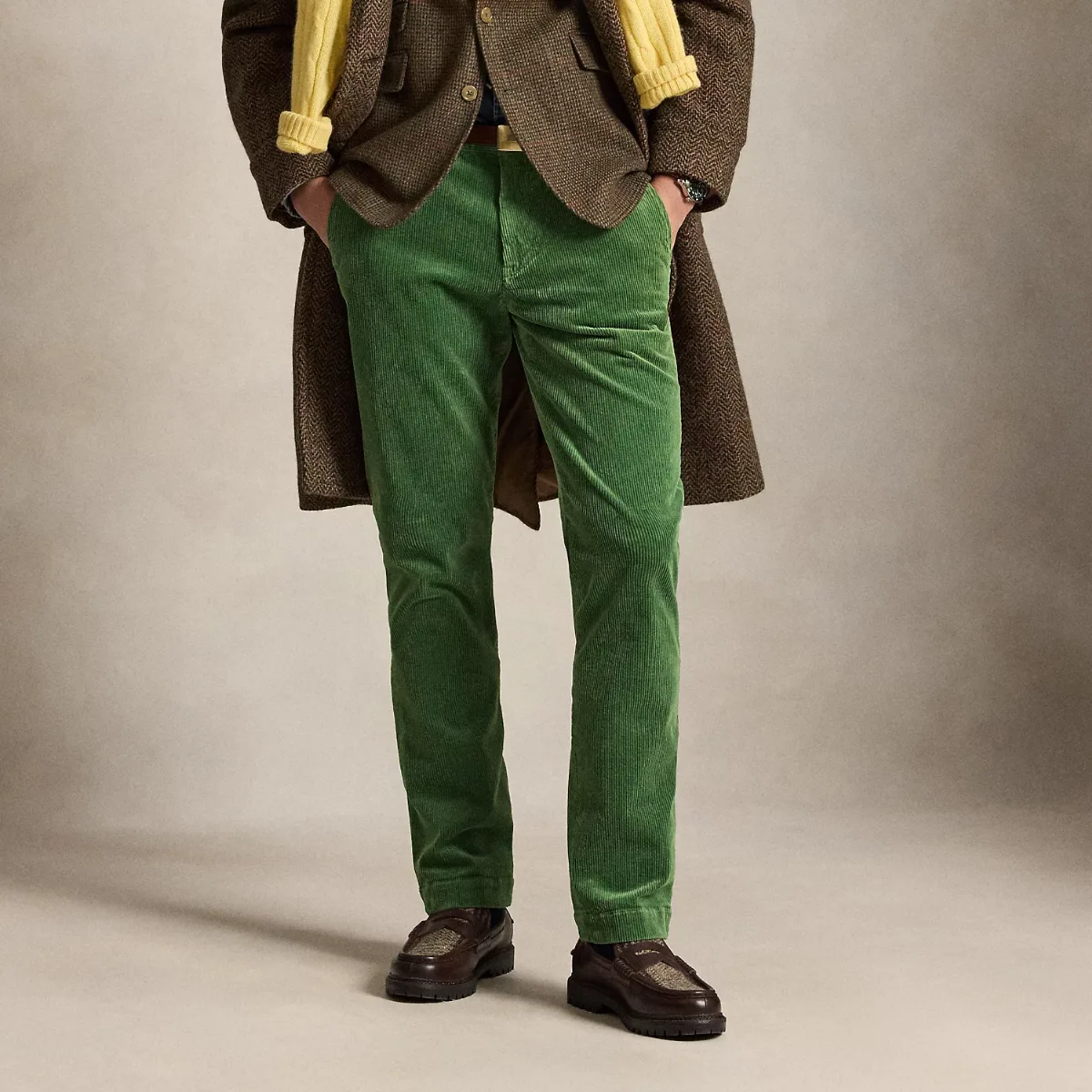 Bedford Straight Fit Corduroy Trousers by Polo Ralph Lauren