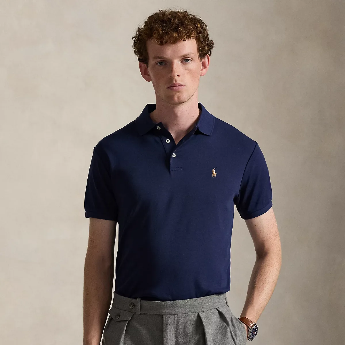 Slim Fit Soft-Touch Polo Shirt