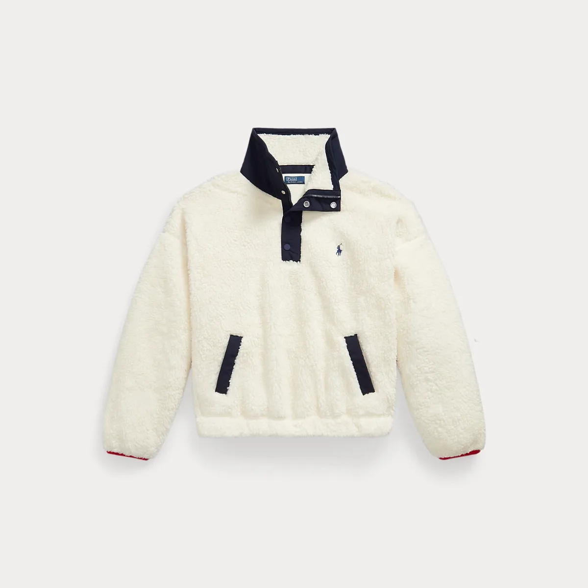 Polo Bear High-Pile Fleece Funnelneck by Polo Ralph Lauren