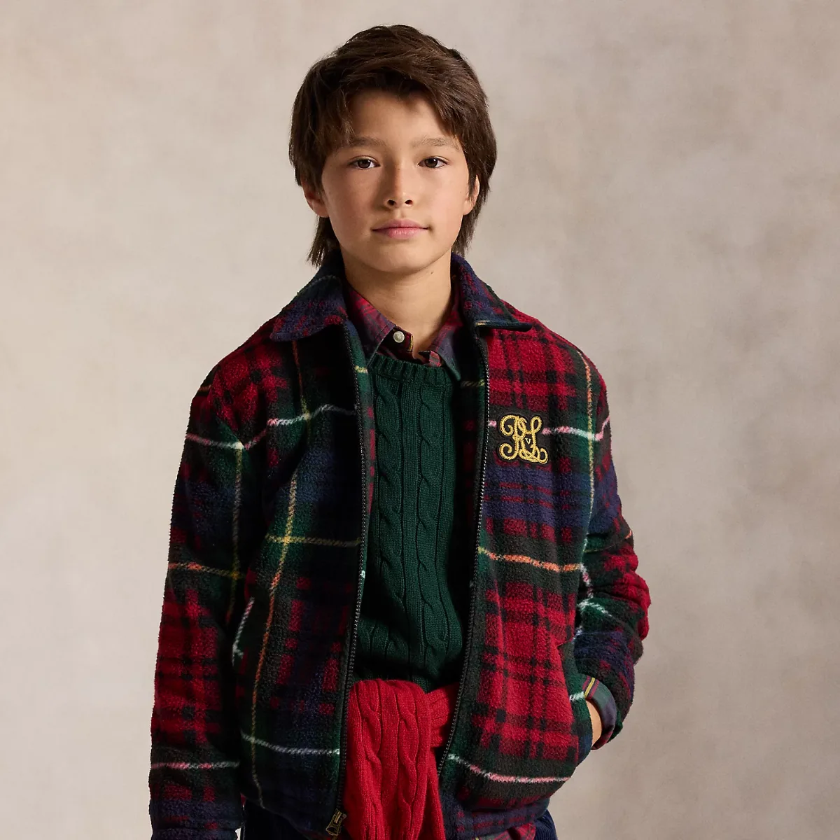 The Bayport Plaid Fleece Jacket by Ralph Lauren