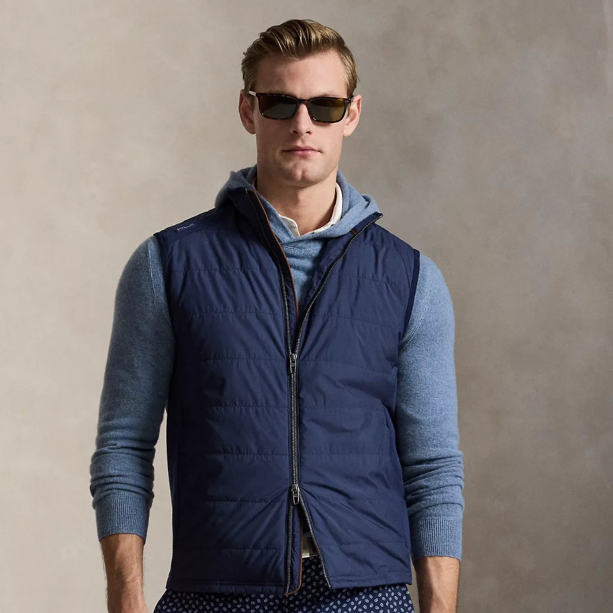 Hybrid Full-Zip Gilet