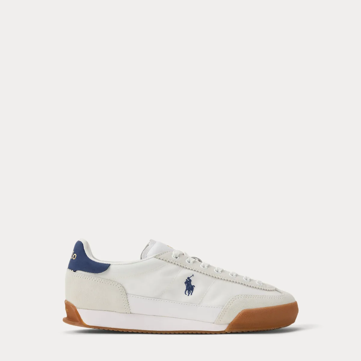 Leather-Suede Low-Top Trainer by Ralph Lauren Polo Sport