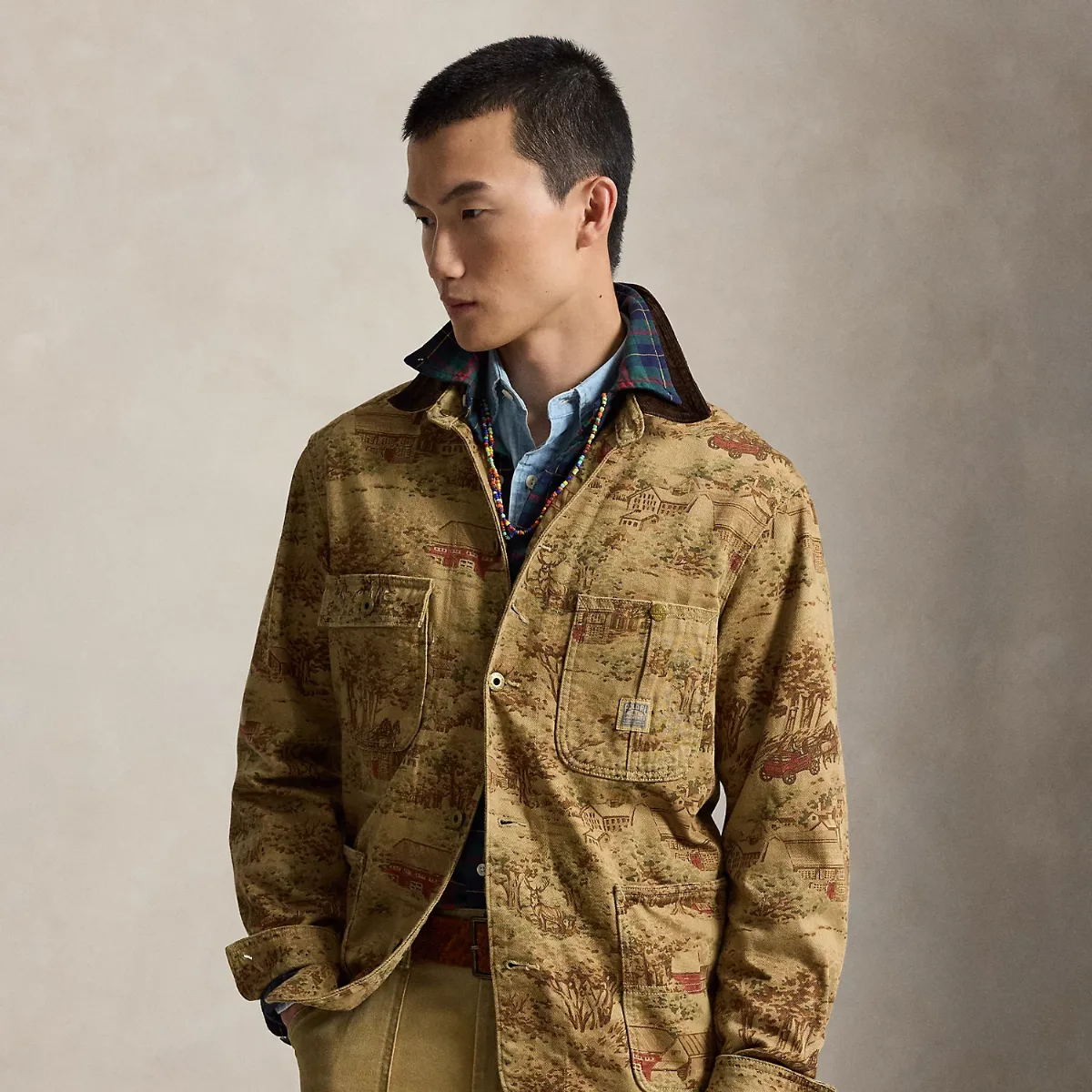 Barn-Toile Utility Jacket by Polo Ralph Lauren