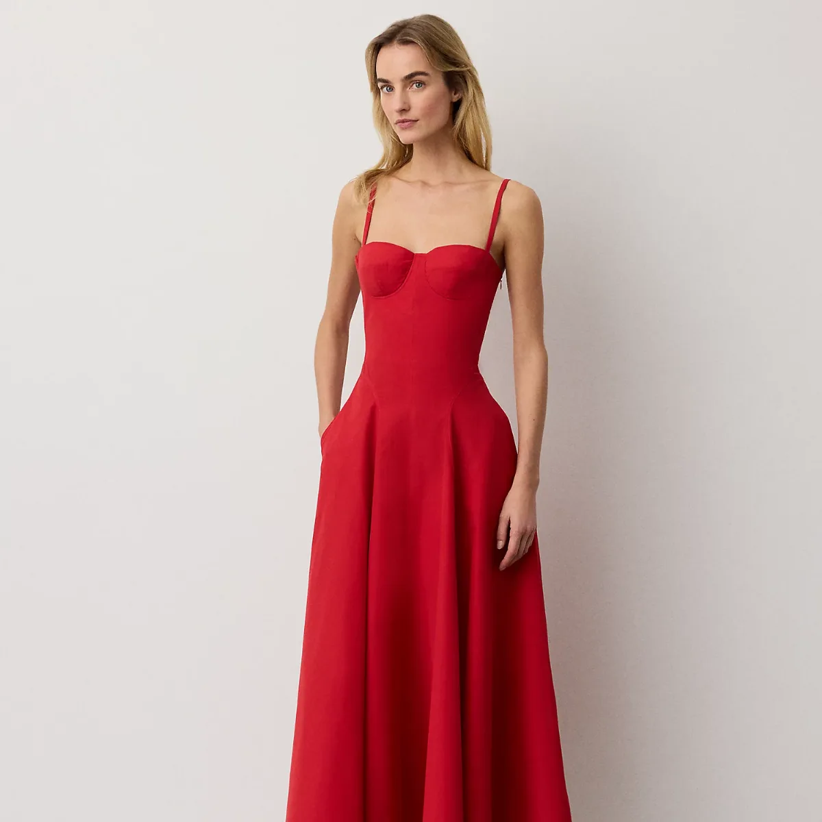 Marigot Cotton-Blend Poplin Day Dress by Ralph Lauren Collection