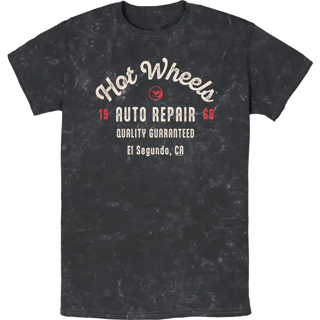1968 Auto Repair Short Sleeve Graphic T-Shirt by Hot Wheels