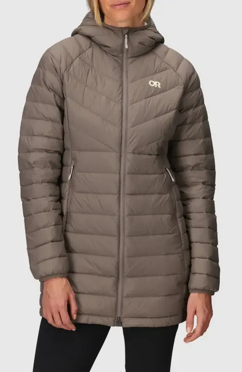 Transcendent Water Resistant 800 Fill Power Down Coat by Outdoor Research