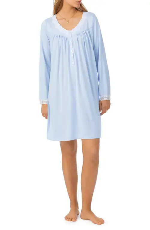 Long Sleeve Short Nightgown by Eileen West
