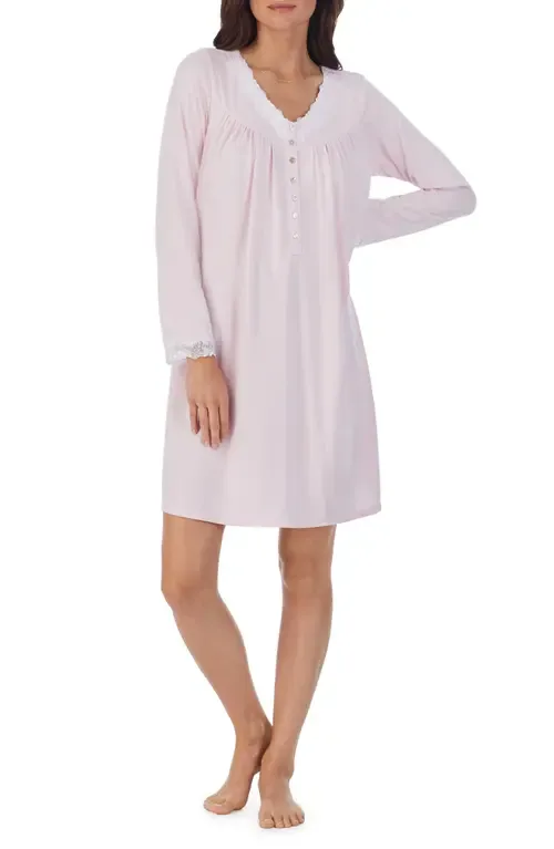 Long Sleeve Short Nightgown