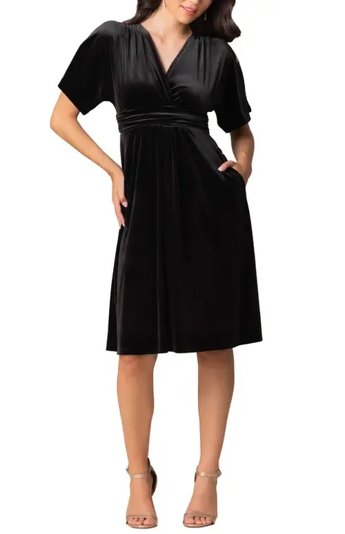 Angelic Velvet Cocktail Dress