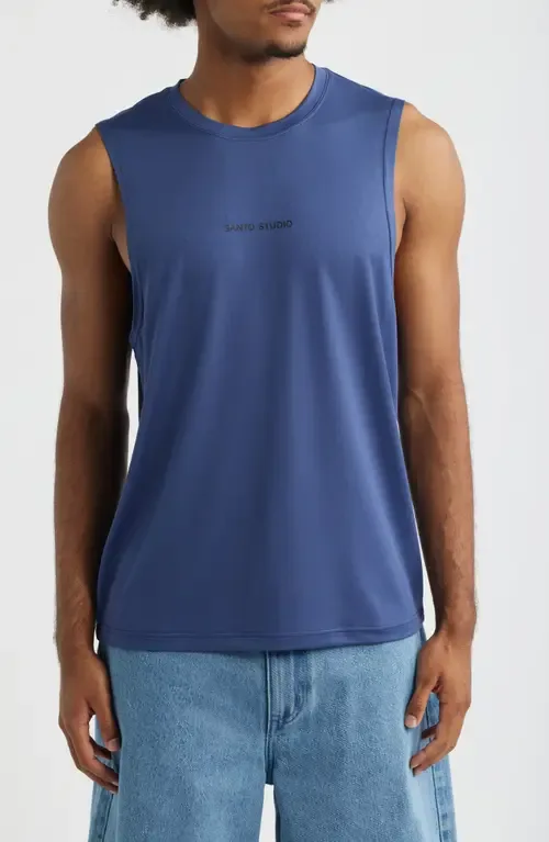 Tempo Wordmark Tech Tank by SANTO STUDIO