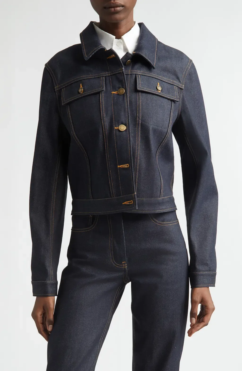 Shrunken Denim Jacket
