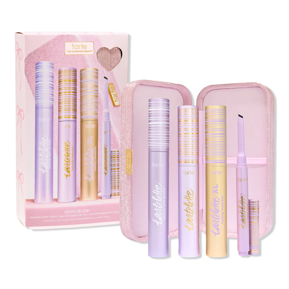 Eyes on Me Mascara & Liner Clutch by Tarte