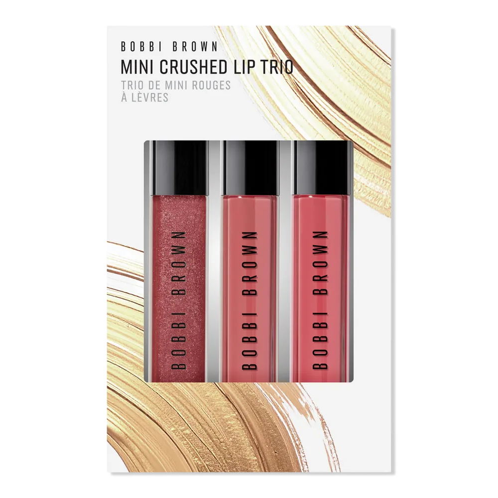 Mini Crushed Oil-Infused Tinted Lip Gloss Gift Set Trio by BOBBI BROWN
