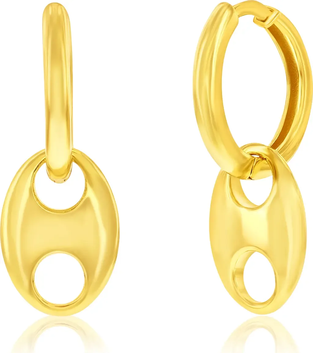 Sterling Silver Fancy Puffed Earrings by Donatello Gian