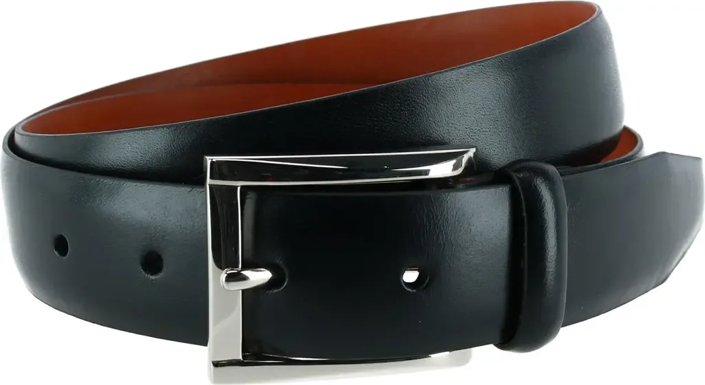 Broderick 32mm Leather Dress Belt